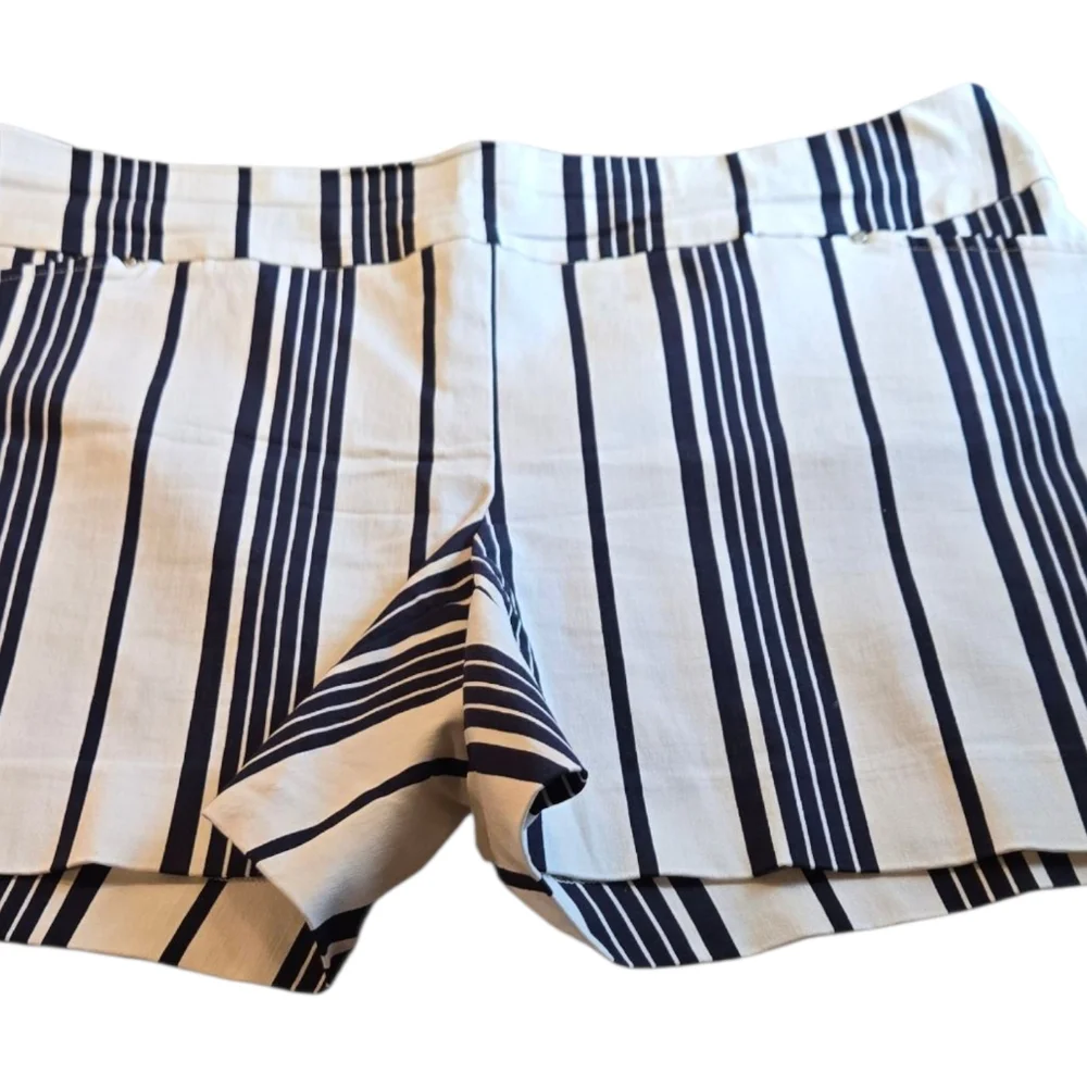 Jules & Leopold Pull on Stripped Shorts Size XL - Picture 1 of 15